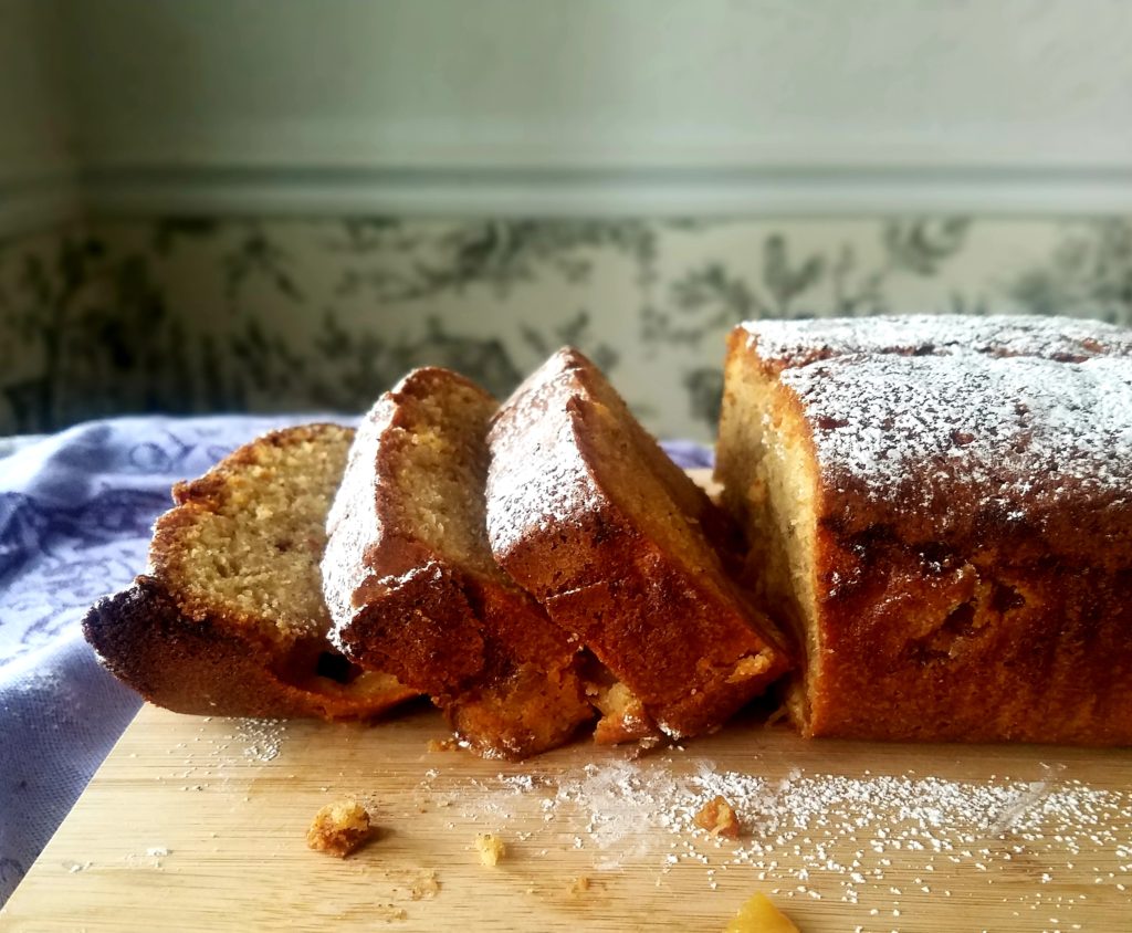 Peach Cobbler Pound Cake